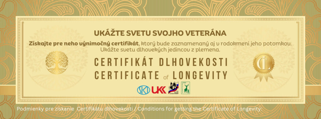 certifikát dlhovekosti